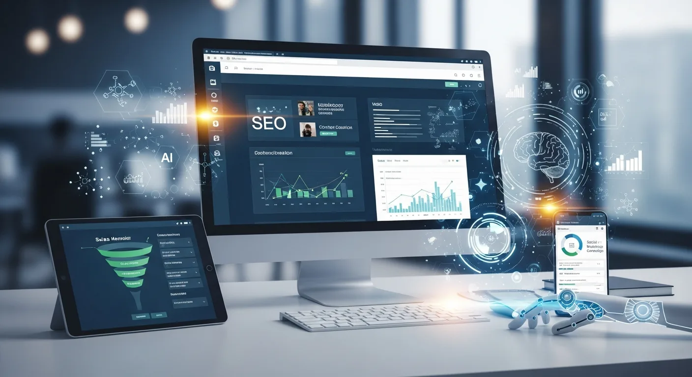 Intelligenza artificiale nel marketing: guida pratica per creare contenuti SEO, ottimizzare funnel e migliorare il ROI